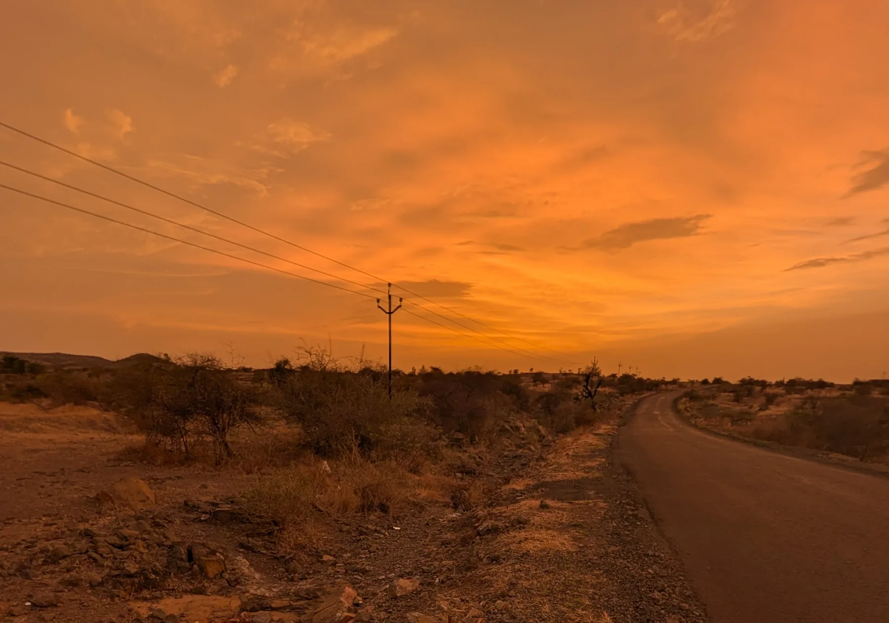 Road into Sunset