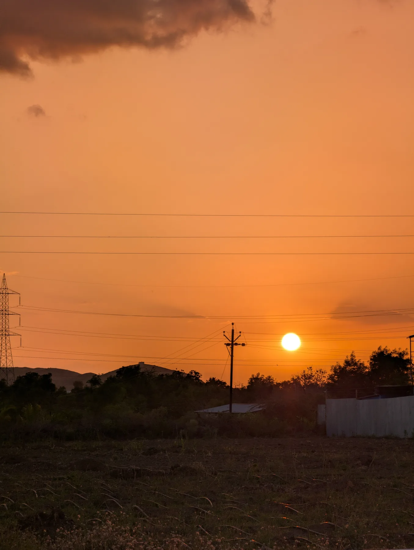 Village Sunset